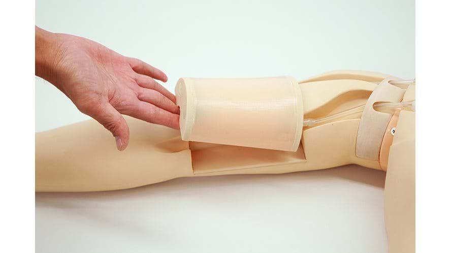 Removal puncture pad for the Ultrasound Guided PICC Trainer