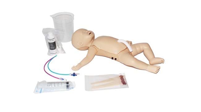 NCPR Simulator Plus II is a anatomically accurate, life-size model of a 4 week old female newborn