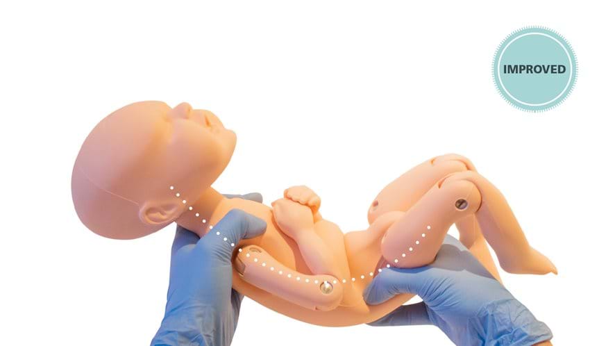 Realistic anatomy of Baby PROMPT Flex - Standard in Light Skin Tone
