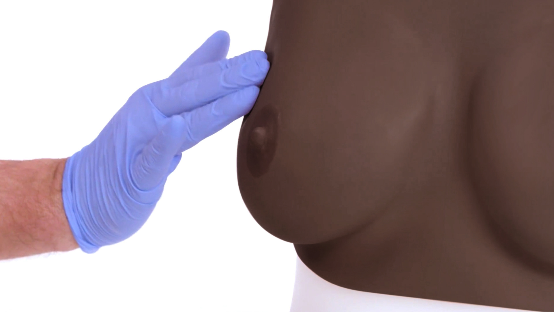 Standard Breast Examination Trainer (Dark Skin Tone)