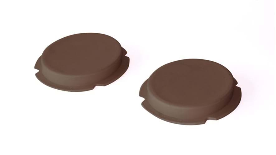 Replacement dark skin tone pads for the Paracentesis Trainer.