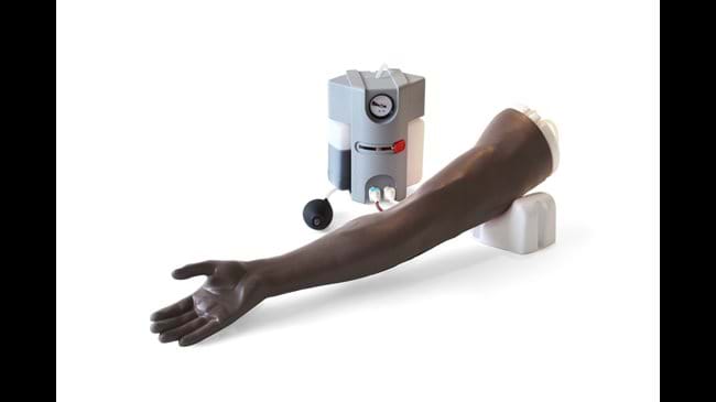 Advanced Venipuncture Arm in the dark skin tone
