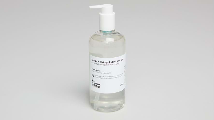 Lubricant Gel 500ml to be used on Limbs & Things task trainers 